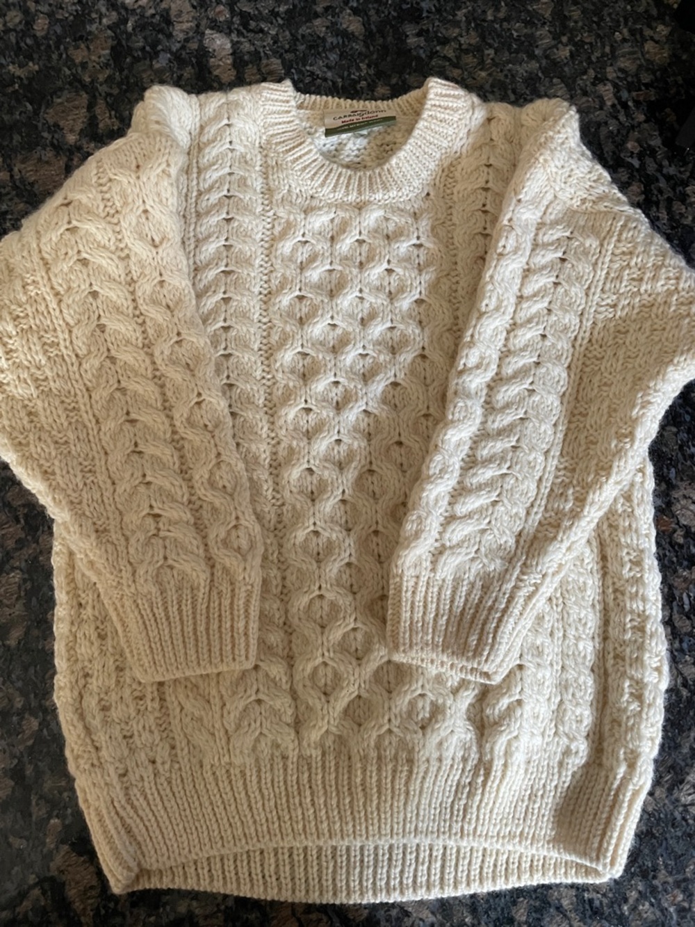 Carraig Donn Irish Children’s Wool
Sweater